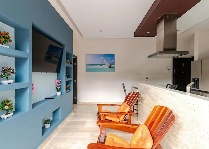 Departamento 2, Country Home, Con Muelle De Pesca, Club De Playa, Alberca, Cenote Y Campo De Golf, Contrata Day Pass Bahia Principe
