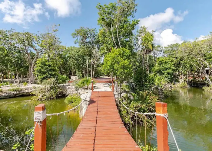 Apartment Departamento 2, Country Home, Con Muelle De Pesca, Club De Playa, Alberca, Cenote Y Campo De Golf, Contrata Day Pass Bahia Principe Tulum