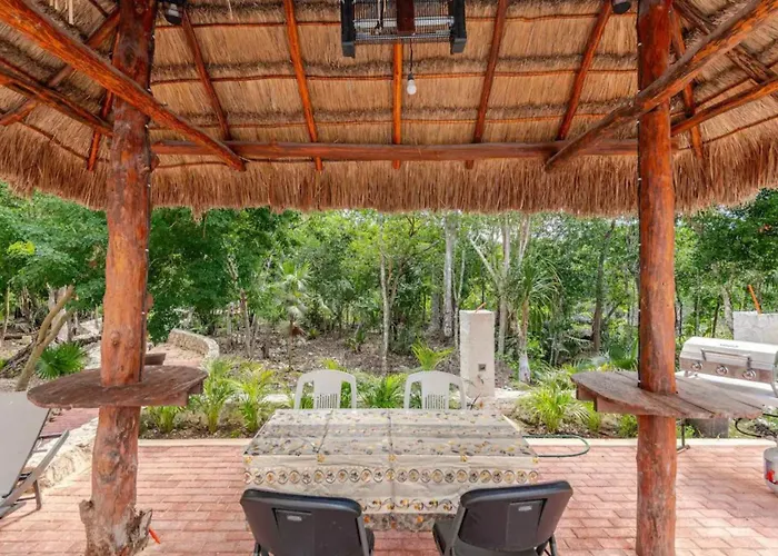 Departamento 2, Country Home, Con Muelle De Pesca, Club De Playa, Alberca, Cenote Y Campo De Golf, Contrata Day Pass Bahia Principe Tulum